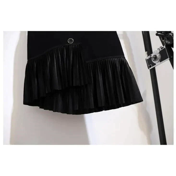 Abigail Knit Pleated Skirt - St Vesti | All Womens Skirts Leather Skirts And Maxi Skirts