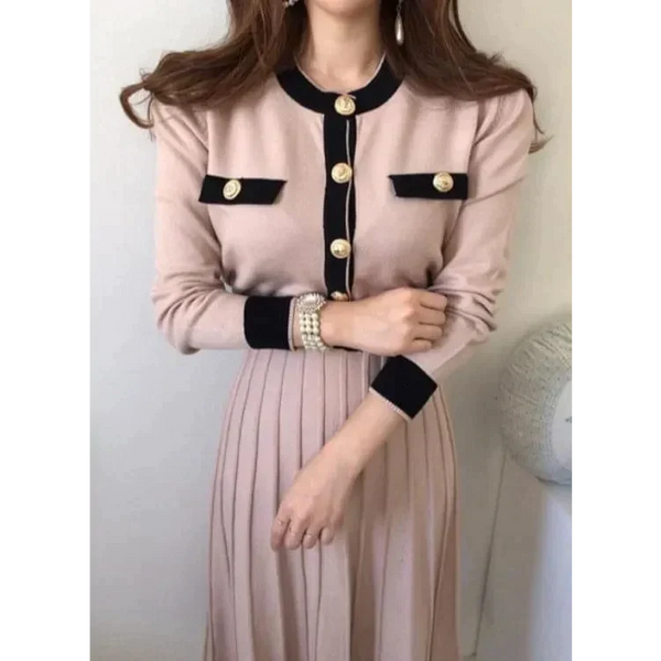 Alona Pleated Maxi Dress In Pink - Pink / One Size - St Vesti | All Dresses - Cocktail Dresses Formal Dresses + More.