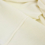 Anna Pleated Two Piece Set In White - St Vesti | Maternity Clothes