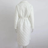 Anna Quilted Longline Coat - St Vesti | Coats & Jackets