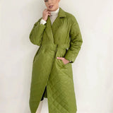 Anna Quilted Longline Coat - St Vesti | Coats & Jackets