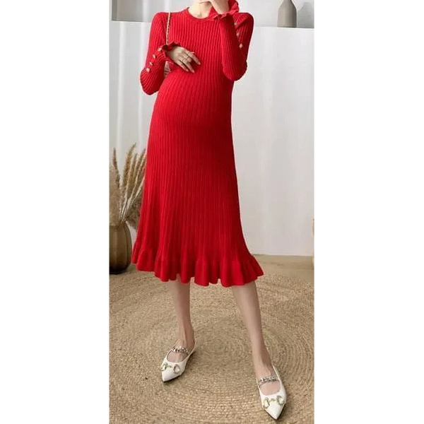 Annabella Maternity Knit Dress - St Vesti | Maternity Clothes