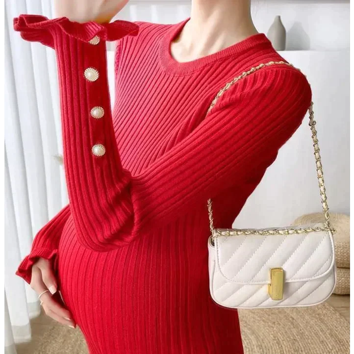 Annabella Maternity Knit Dress - St Vesti | Maternity Clothes