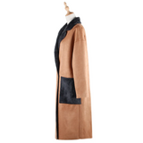 Betty Lapel Suede Coat - St Vesti | Coats & Jackets