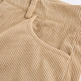 Bondi Denim Straight Wide Pants In Khaki - St Vesti | Women’s Pants | Jeans Trousers Pants Joggers & Culottes