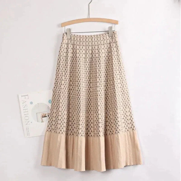 Brett High Waist Knitted Skirt - St Vesti | All Womens Skirts Leather Skirts And Maxi Skirts