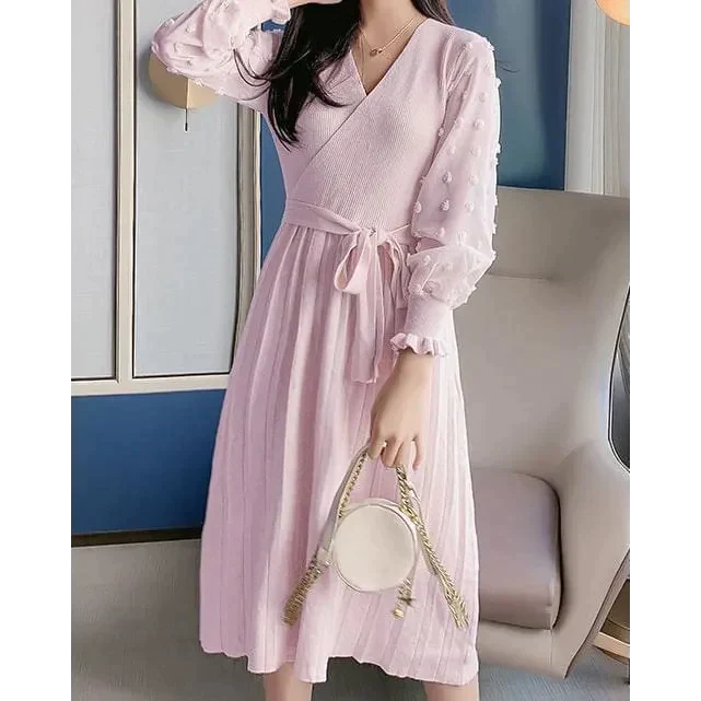 Bridget Knit Midi Dress - St Vesti | Maternity Clothes