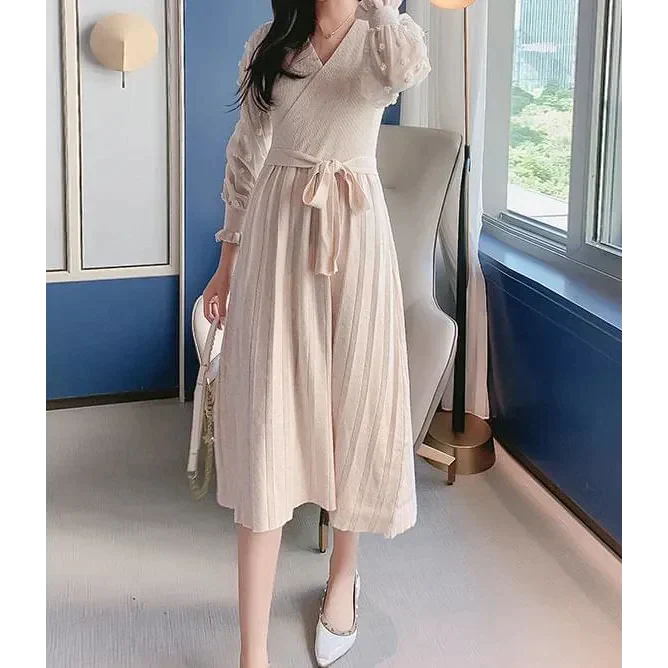 Bridget Knit Midi Dress - St Vesti | Maternity Clothes