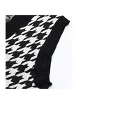 Bridgett Checkered Knit Vest - St Vesti | Blazers & Cardigans