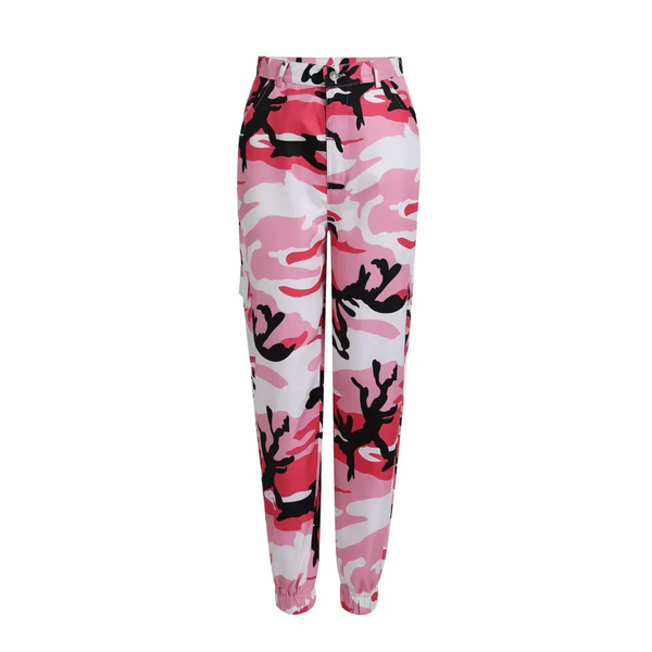 Camouflage Harem Pants - Pink / Xl - St Vesti | Women’s Pants | Jeans Trousers Pants Joggers & Culottes