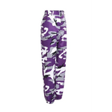 Camouflage Harem Pants - Purple / Xl - St Vesti | Women’s Pants | Jeans Trousers Pants Joggers & Culottes