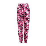 Camouflage Harem Pants - Rose / s - St Vesti | Women’s Pants | Jeans Trousers Pants Joggers & Culottes
