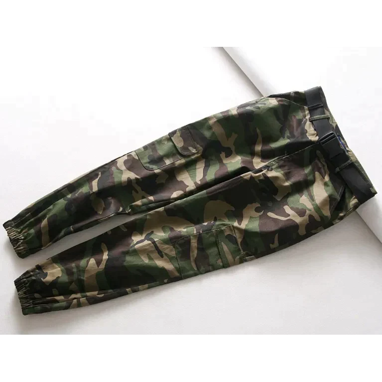 Camouflage Harem Pants - Green / l - St Vesti | Women’s Pants | Jeans Trousers Pants Joggers & Culottes