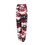 Camouflage Harem Pants - Red / Xl - St Vesti | Women’s Pants | Jeans Trousers Pants Joggers & Culottes