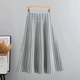 Chic Viscose Knit Skirt - White / One Size - St Vesti | All Womens Skirts Leather Skirts And Maxi Skirts