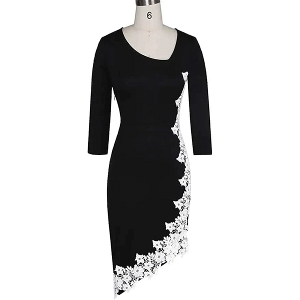 Ciara Lace Midi Dress In Black - St Vesti | All Dresses - Cocktail Dresses Formal Dresses + More.