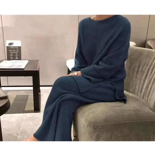 Croyden Knit Two Piece Set - Blue / One Size - St Vesti | Maternity Clothes