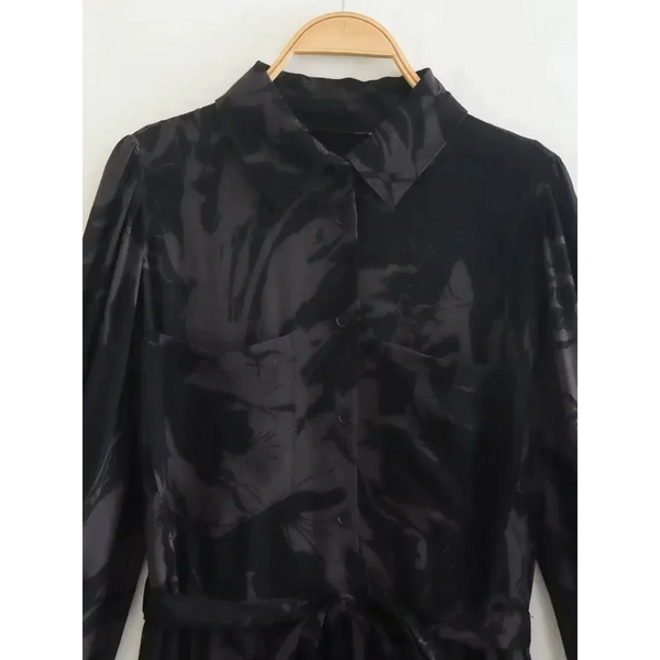 Dark Night Maxi Dress In Black - St Vesti | All Dresses - Cocktail Dresses Formal Dresses + More.