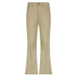 Deck High Wide Leg Jeans In Khaki - Khaki / s - St Vesti | Women’s Pants | Jeans Trousers Pants Joggers & Culottes