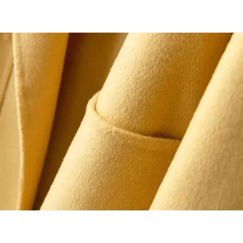 Dena Double-faced Cashmere Woollen Coat - St Vesti | Coats & Jackets