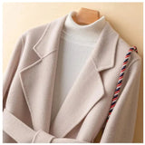 Dena Double-faced Cashmere Woollen Coat - St Vesti | Coats & Jackets