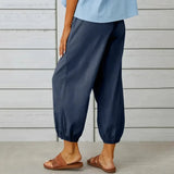 Eli Linen Blend Pants - St Vesti | Plus Size