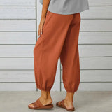 Eli Linen Blend Pants - St Vesti | Plus Size