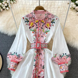 Eva Lantern Midi Dress In White - St Vesti | All Dresses - Cocktail Dresses Formal Dresses + More.