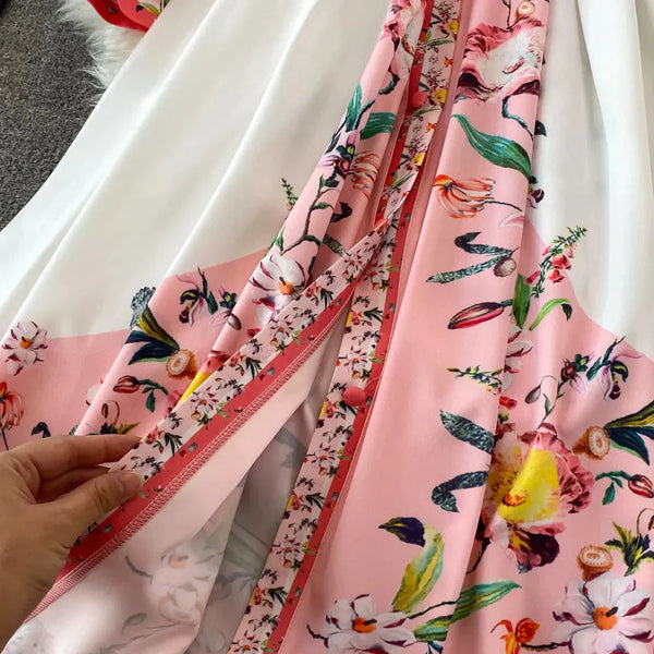 Eva Lantern Midi Dress In White - St Vesti | All Dresses - Cocktail Dresses Formal Dresses + More.