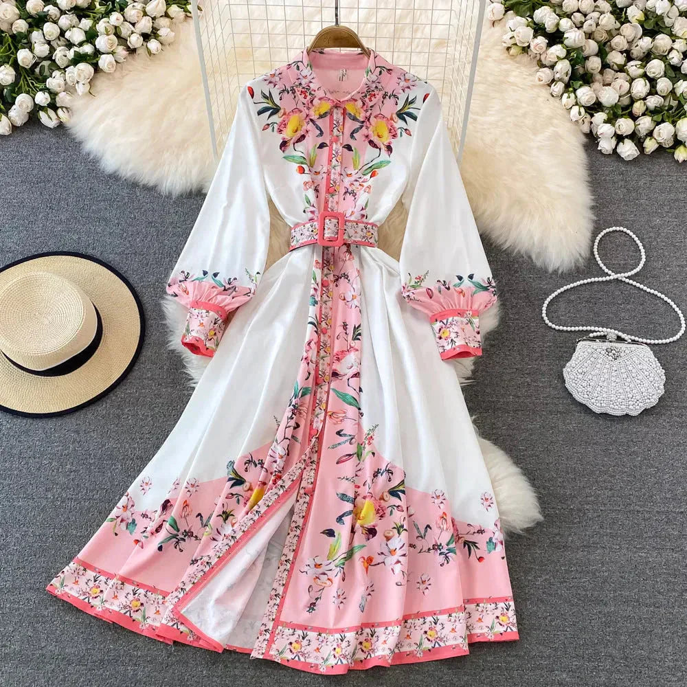 Eva Lantern Midi Dress In White - St Vesti | All Dresses - Cocktail Dresses Formal Dresses + More.