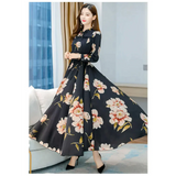 Eva Print Maxi Dress - Black / s - St Vesti | All Dresses - Cocktail Dresses Formal Dresses + More.