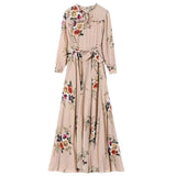 Eva Print Maxi Dress - Khaki / s - St Vesti | All Dresses - Cocktail Dresses Formal Dresses + More.