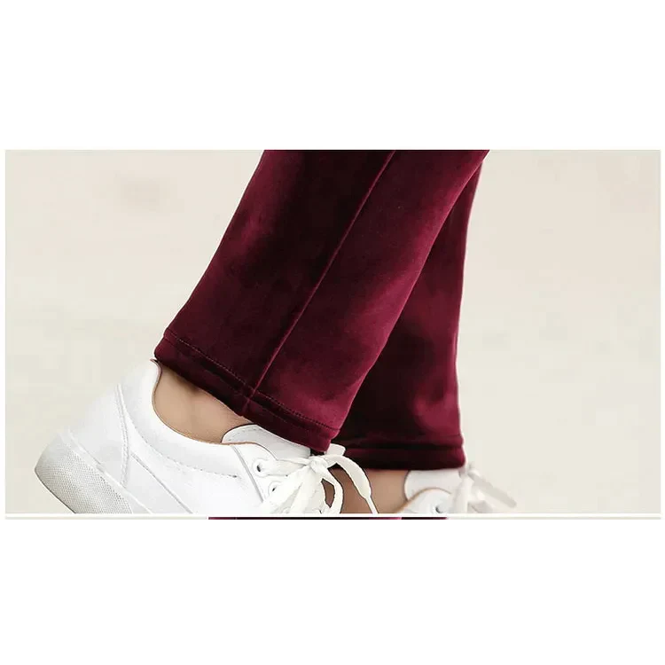 Felicity Velvet Pull On Pant - Red / Xl - St Vesti | Plus Size