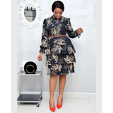 Flare Midi Dress By St Vesti - Black / s - St Vesti | All Dresses - Cocktail Dresses Formal Dresses + More.