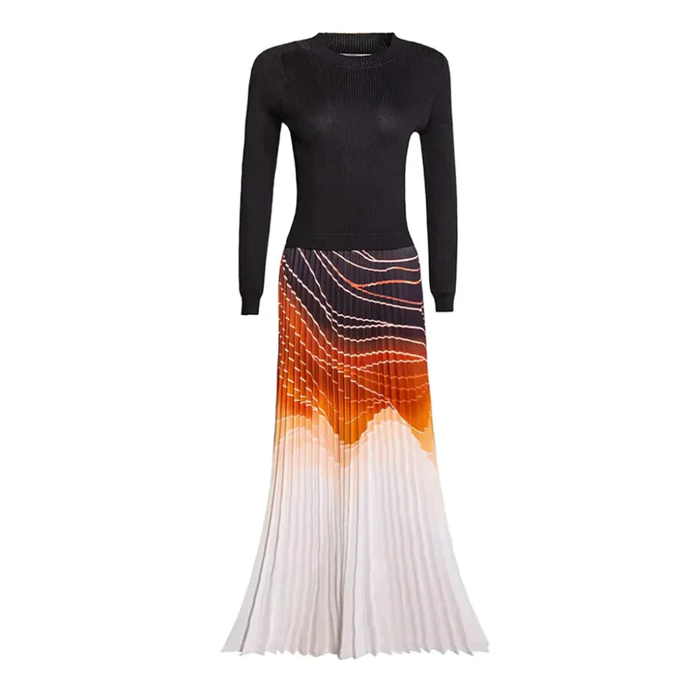 Gean Pleated Midi Dress - St Vesti | All Dresses - Cocktail Dresses Formal Dresses + More.