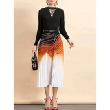 Gean Pleated Midi Dress - St Vesti | All Dresses - Cocktail Dresses Formal Dresses + More.