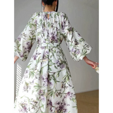 Gina Floral Print Maxi Dress In Green - St Vesti | All Dresses - Cocktail Dresses Formal Dresses + More.