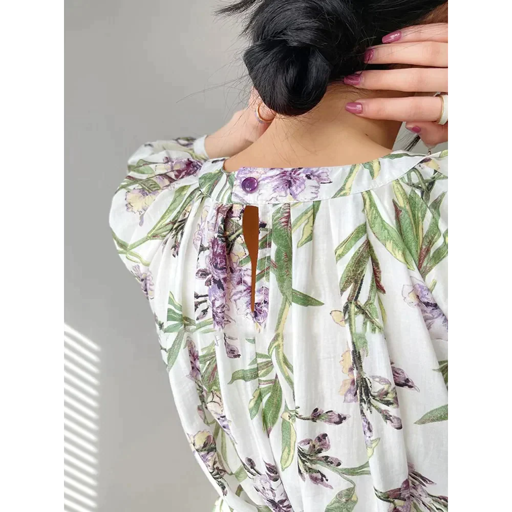 Gina Floral Print Maxi Dress In Green - St Vesti | All Dresses - Cocktail Dresses Formal Dresses + More.