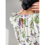 Gina Floral Print Maxi Dress In Green - St Vesti | All Dresses - Cocktail Dresses Formal Dresses + More.