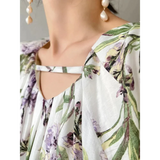 Gina Floral Print Maxi Dress In Green - St Vesti | All Dresses - Cocktail Dresses Formal Dresses + More.