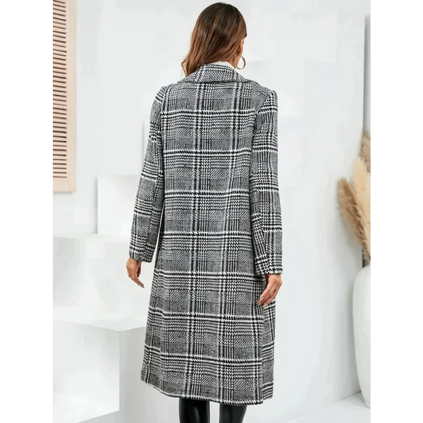 Grey Check Plaid Two Piece Set - St Vesti | All Womens Skirts Leather Skirts And Maxi Skirts