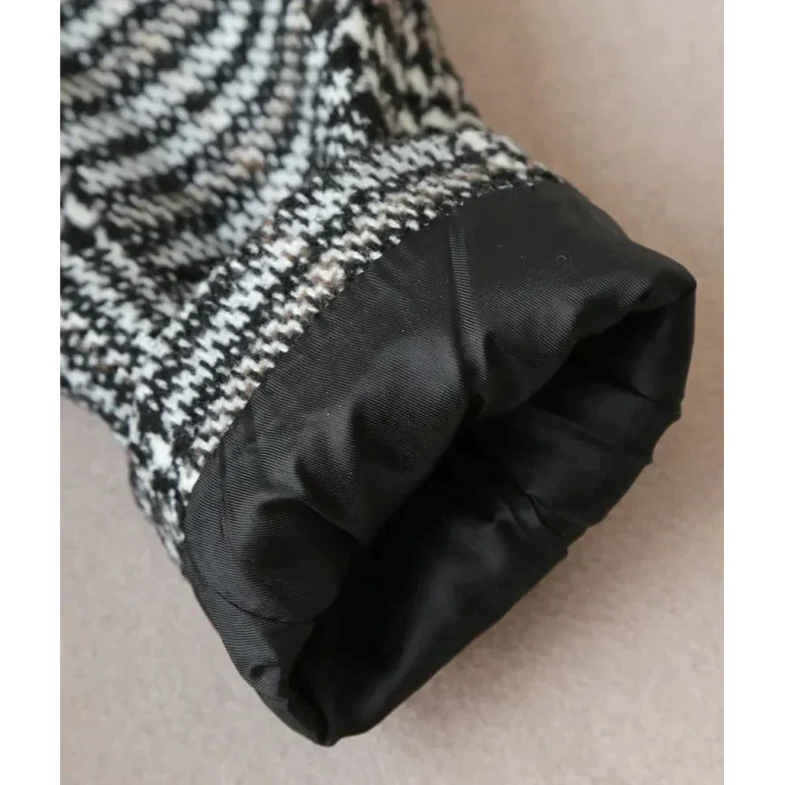 Grey Check Plaid Two Piece Set - St Vesti | All Womens Skirts Leather Skirts And Maxi Skirts