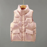 Herno Short-sleeved Puffer Jacket - Pink / m - St Vesti | Coats & Jackets