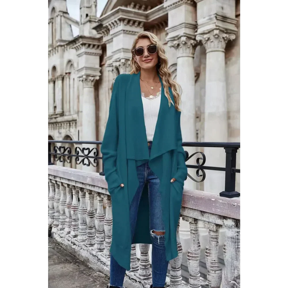 Jacinta’s City Cardigan - Blue / l - St Vesti | Blazers & Cardigans