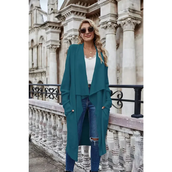 Jacinta’s City Cardigan - Blue / l - St Vesti | Blazers & Cardigans