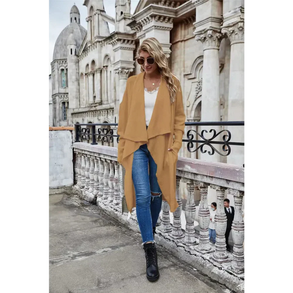 Jacinta’s City Cardigan - Apricot / l - St Vesti | Blazers & Cardigans