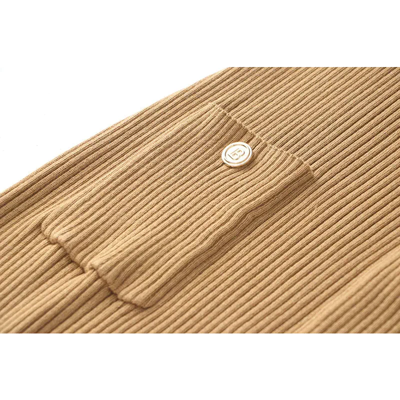 Jedda Long Sleeve Knit Maxi Dress In Khaki - St Vesti | All Dresses - Cocktail Dresses Formal Dresses + More.