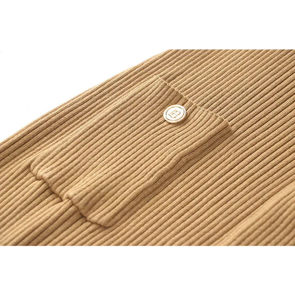 Jedda Long Sleeve Knit Maxi Dress In Khaki - St Vesti | All Dresses - Cocktail Dresses Formal Dresses + More.