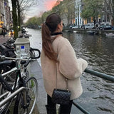 Jenny Faux Fur Coat In Apricot - St Vesti | Coats & Jackets