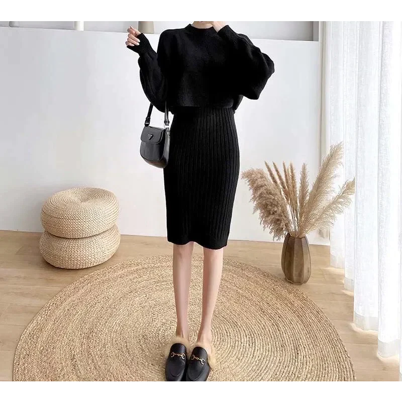 Julie Two Piece Knit Dress - St Vesti | All Dresses - Cocktail Dresses Formal Dresses + More.